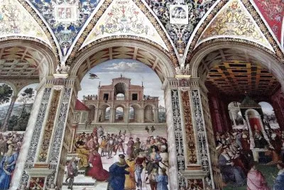 Mural en Siena, Italia.