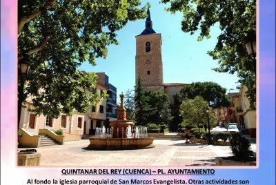 פאזל של QUINTANAR DEL REY (CUENCA) â€“ PL. AYUNTAMIENTO