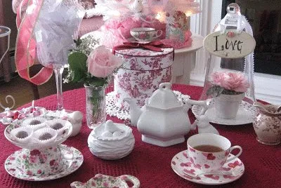 Rose Chintz Cottage Valentines Tea