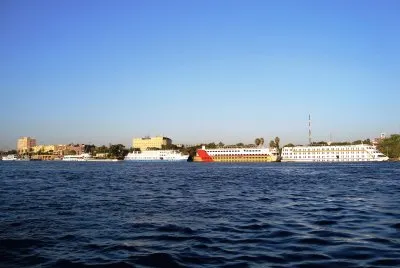 Cruceros de El Nilo en Luxor, Egipto. jigsaw puzzle