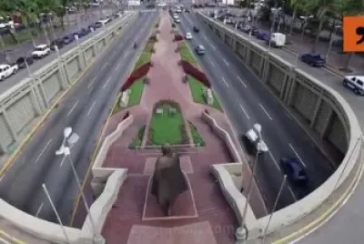 Estatua de BolÃ­var, CSB. Caracas Venezuela