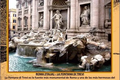 ROMA (ITALIA) â€“ LA FONTANA DI TREVI