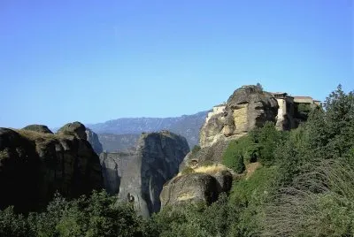 Monasterio en Meteora, Grecia.