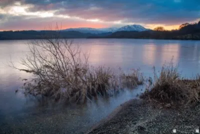 Sunset Loch venacher