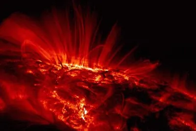 Lava ardiente