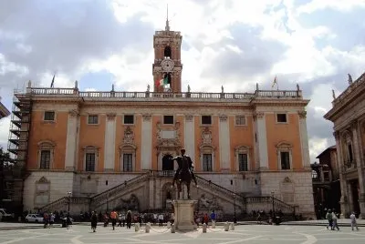 Plaza del Campidoglio, Roma.