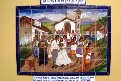 פאזל של Mural de azulejos, San JosÃ© Costa Rica.