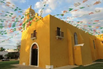 Templo en Ciudad Campeche.