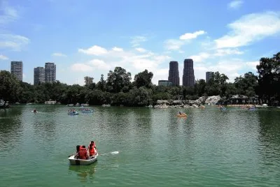 Lago de Chapultepec, Ciudad de MÃ©xico.