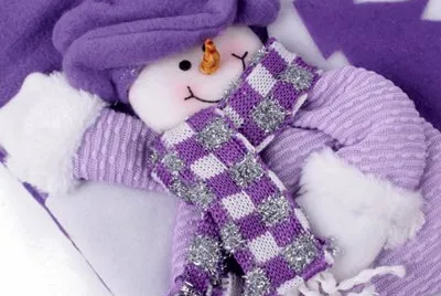 Cute Knitted Snowman-Craft