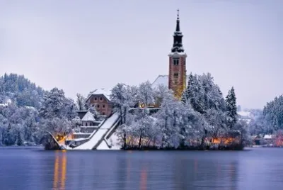 EL LAGO BLED Eslovenia jigsaw puzzle