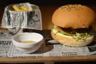 Burger jigsaw puzzle