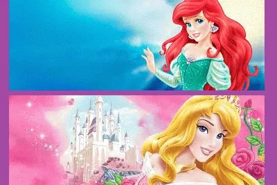 PRINCESA ARIEL Y AURORA