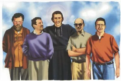 Champagnat y Hermanos de Bugobe