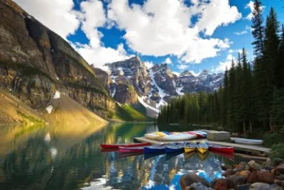 Lago Moraine-Canada