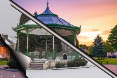 Split Season Bandstand jigsaw puzzle