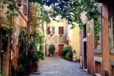 Barrio del Trastevere-Roma jigsaw puzzle