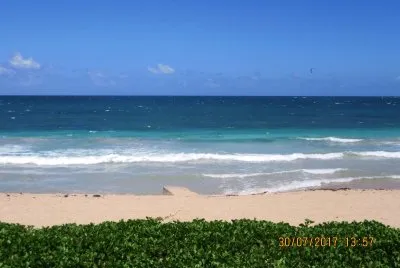 Playa en San Juan, Puerto Rico.