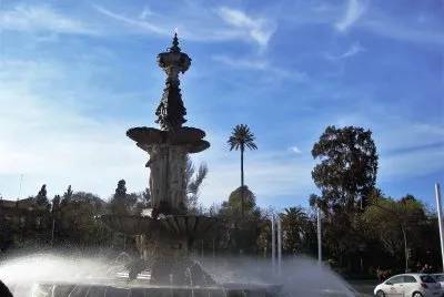 Fuente en Sevilla, EspaÃ±a.