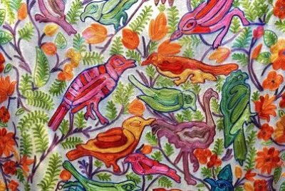 Embroidered Birds