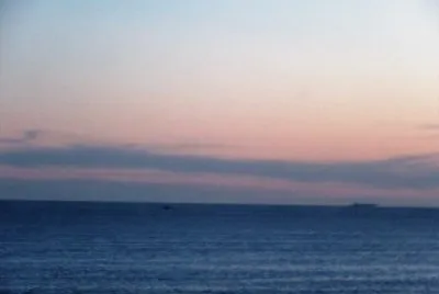 Ocaso en Punta del Este, Uruguay.