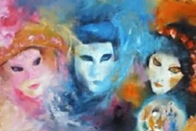 פאזל של Triple masques