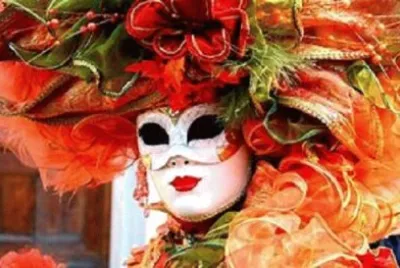 פאזל של Masque multicolore