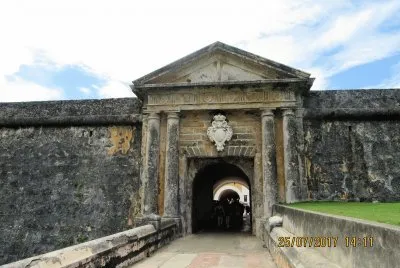 Entrada del Castillo San Felipe El Morro, PR.