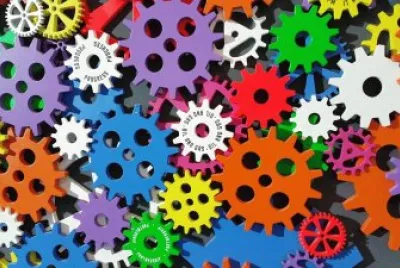 Gear jigsaw puzzle