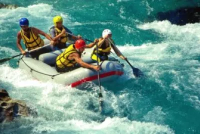 פאזל של rafting
