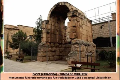 CASPE (ZARAGOZA) â€“ TUMBA DE MIRALPEIX