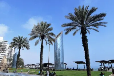 Parque en Miraflores, Lima.
