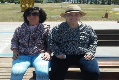 eu e a mae
