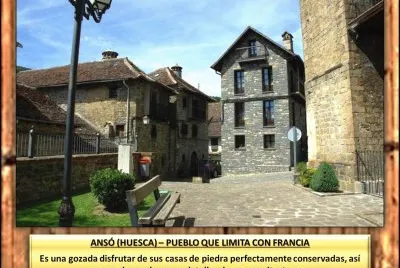 ANSÃ“ (HUESCA) â€“ PUEBLO QUE LIMITA CON FRANCIA jigsaw puzzle