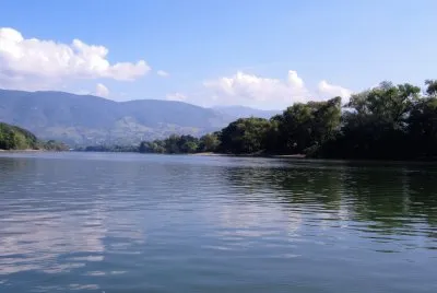 RÃ­o Grijalva en Chiapa de Corzo, Chiapas.