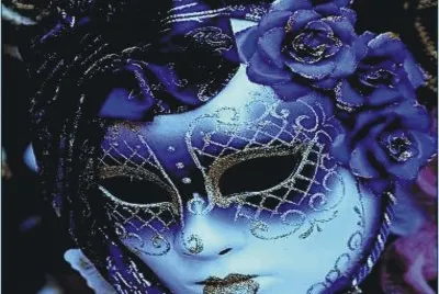 Blue mask