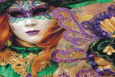 Multi-colored mask