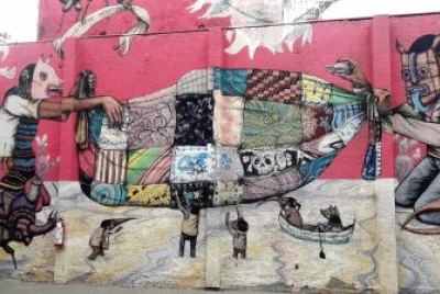 Mural en la Ciudad de MÃ©xico.