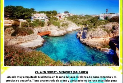 CALA EN FORCAT - MENORCA (BALEARES) jigsaw puzzle