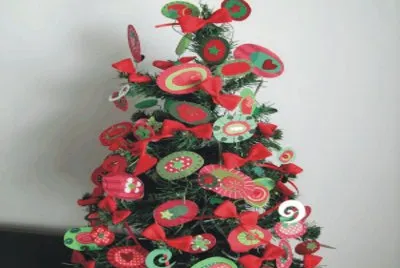 Cindy at Christmas