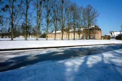 Neige Ã  la FertÃ©-Vidame Perche France