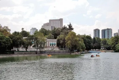 Lago de Chapultepec, Ciudad de MÃ©xico.