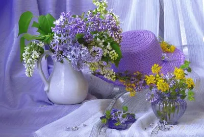Elegant Floral Still Life jigsaw puzzle