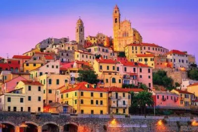 Atardecer en Cervo-Liguria