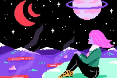 Space jigsaw puzzle