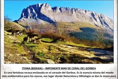 ITXINA (BIZKAIA) â€“ IMPONENTE MAR DE CORAL DEL GORBEA