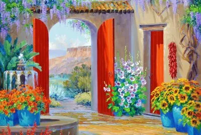 Spa jigsaw puzzle