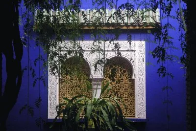 Marrakech maison majorelle jigsaw puzzle