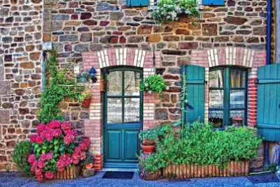 Fachada de piedra jigsaw puzzle