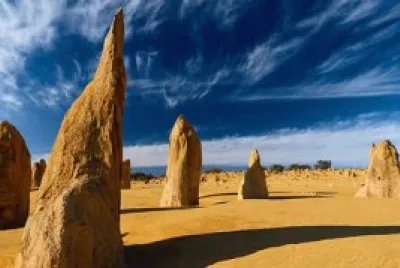DÃ©sert des Pinacles prÃ¨s de Perth Australie